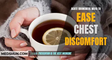 5 Effective Ways to Alleviate Chest Discomfort from Acute Bronchitis