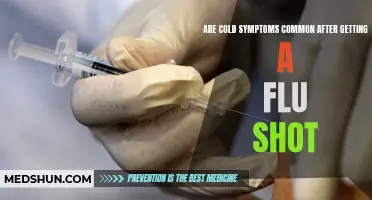 Exploring the Prevalence of Cold Symptoms after Receiving a Flu Shot