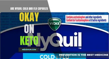 Is Nyquil Cold and Flu Capsules Safe to Take on a Keto Diet?