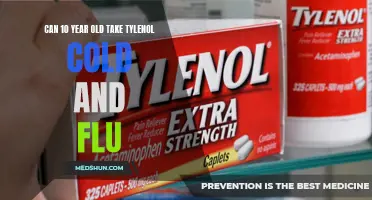 Can a 10-Year-Old Safely Take Tylenol Cold and Flu Medication?