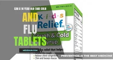 Can Cold and Flu Tablets Be Taken by a 14-Year-Old?