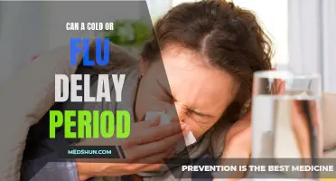 How Can a Cold or Flu Delay Your Period?