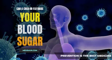 Can Cold or Flu Symptoms Cause an Increase in Blood Sugar Levels?