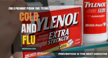 Exploring the Safety of Tylenol Cold and Flu for Pregnant Individuals
