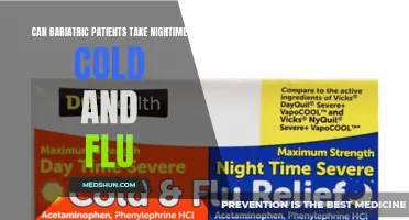 Can Bariatric Patients Safely Take Nighttime Cold and Flu Medications?