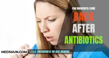 When Can Bronchitis Stage A Comeback After Antibiotics?