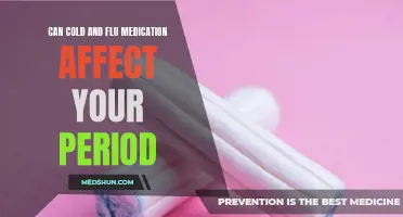 How Cold and Flu Medication Can Impact Your Menstrual Cycle