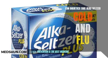 Can Diabetics Safely Take Alka-Seltzer Cold and Flu?