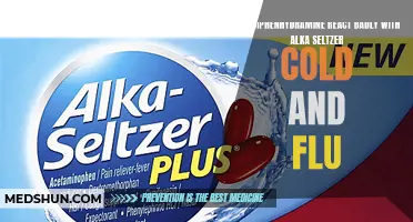 The Potential Risks of Combining Diphenhydramine and Alka-Seltzer Cold and Flu