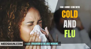 Exploring Whether It's Safe and Effective to Make Lean with Cold and Flu Symptoms