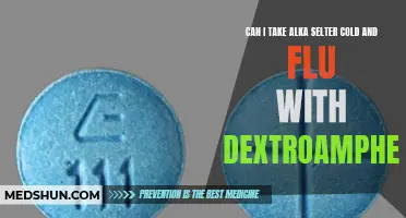 Can You Combine Alka Seltzer Cold and Flu with Dextroamphetamine?