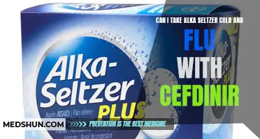 Exploring the Compatibility of Alka-Seltzer Cold and Flu with Cefdinir: Is It Safe to Use Together?