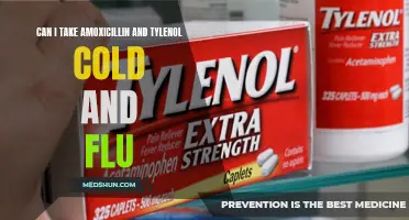 Understanding the Compatibility of Amoxicillin and Tylenol Cold and Flu: Can They Be Taken Together?