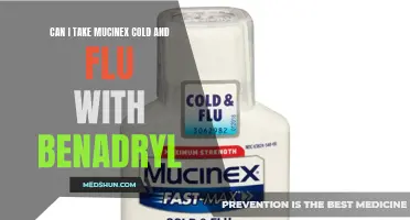 Can I Safely Combine Mucinex Cold and Flu with Benadryl: What You Need to Know