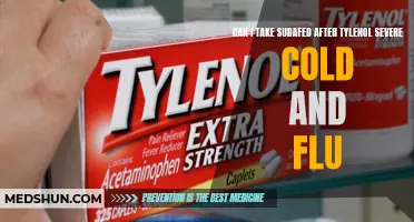 Combining Sudafed and Tylenol Severe Cold and Flu: Important Considerations