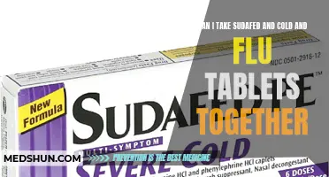 Can I Take Sudafed and Cold and Flu Tablets Together? Understanding the Risks and Benefits