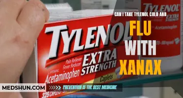 Taking Tylenol Cold and Flu with Xanax: What You Need to Know