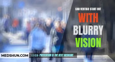 Unraveling the Link: Can Vertigo Be Accompanied by Blurry Vision?