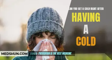 Could You Catch Another Cold Immediately After Recovering from One?