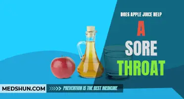 Can Apple Juice Soothe a Sore Throat? Exploring the Potential Benefits