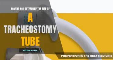 Determining the Size of a Tracheostomy Tube: A Comprehensive Guide