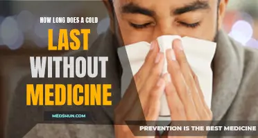 How Long Can a Cold Persist Without Medication?