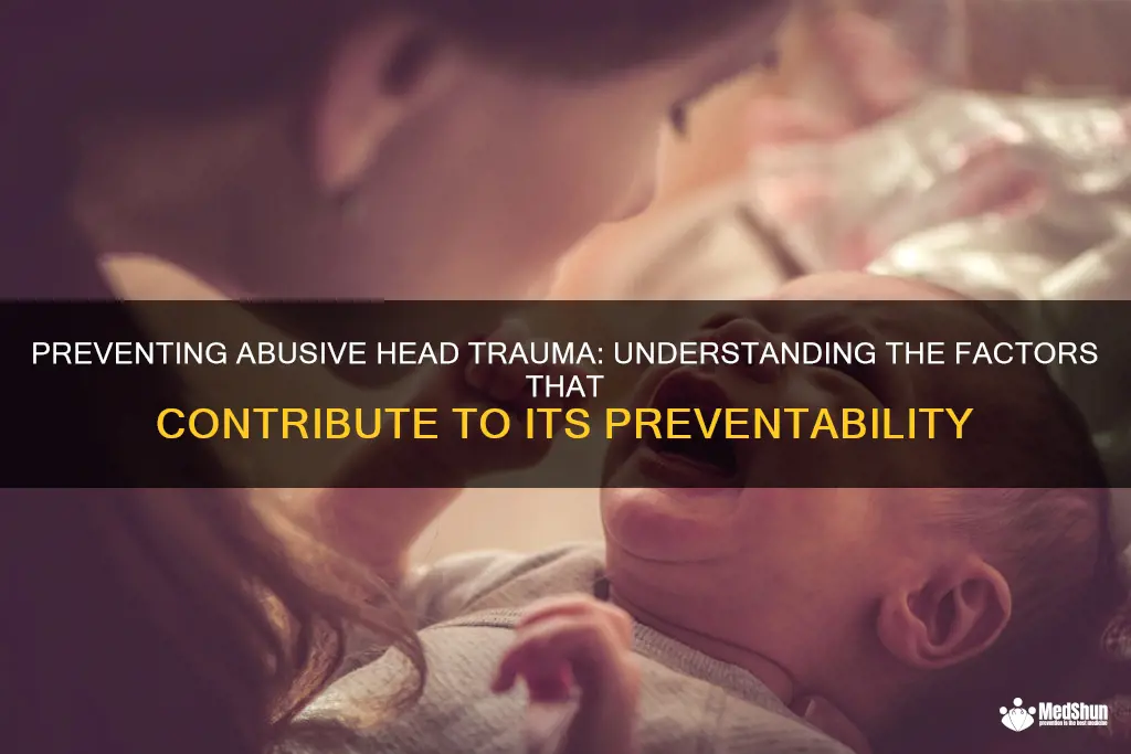 how preventable is abusive head trauma