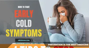 Effective Strategies for Combating Early Cold Symptoms