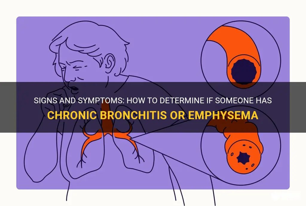 how to tell if someone has chronic bronchitis or emphysema