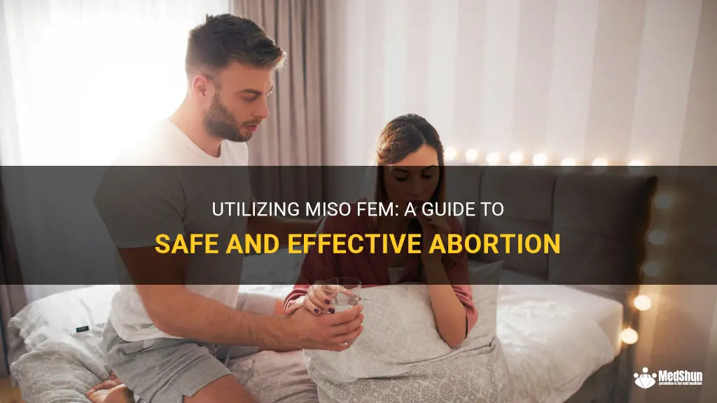 Utilizing Miso Fem: A Guide To Safe And Effective Abortion | MedShun