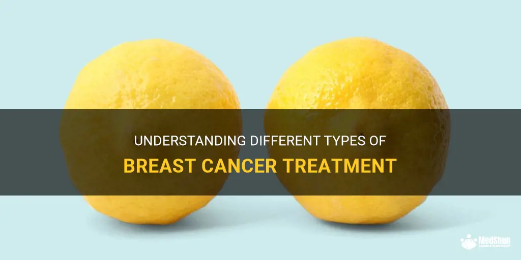 kind of breast cancer treatment