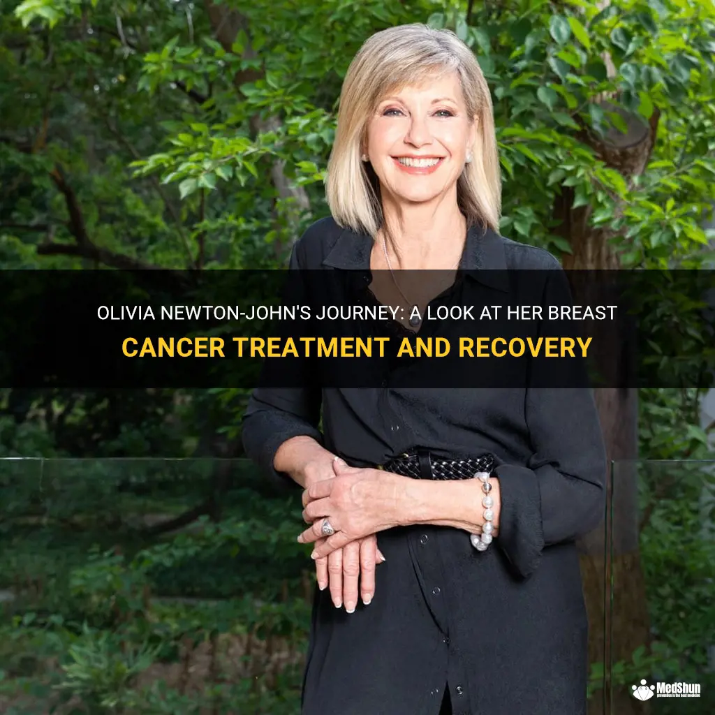 olivia newton john breast cancer treatment