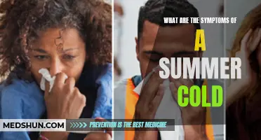 The Top Signs and Symptoms of a Summer Cold