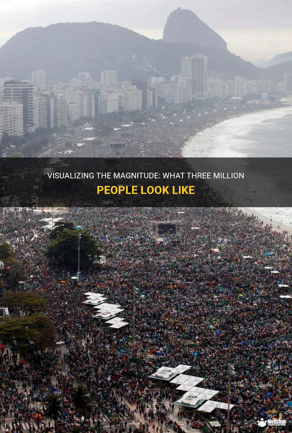 what does 3 million people look like