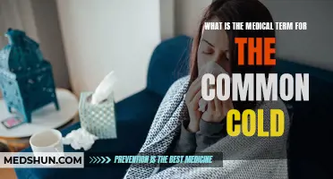 Understanding the Medical Term for the Common Cold: What You Need to Know