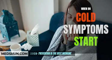 Understanding the Onset of Cold Symptoms: When Do They Start?